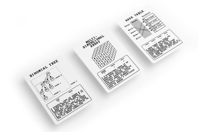 Data Structure cards.